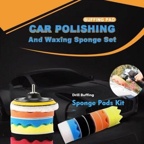 Sponge Polishing and Waxing Pad Kit, Good Quality, Automobile Used Wax For Automobile Polishing Tool Sponge Polishing P6D3