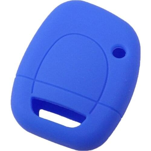 1 Button Silicone Car Remote Key Fob Cover Shell Case for Renault Twingo Clio