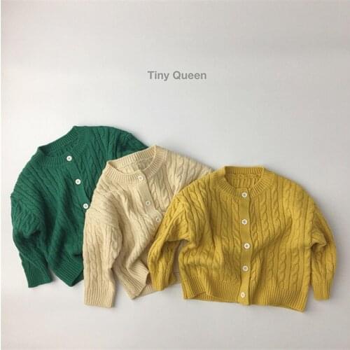 Loose Kids Sweaters Spring Winter Baby Boys Girls Warm Knitted Bottoming Thicken Childrens Clothes Top High Quality