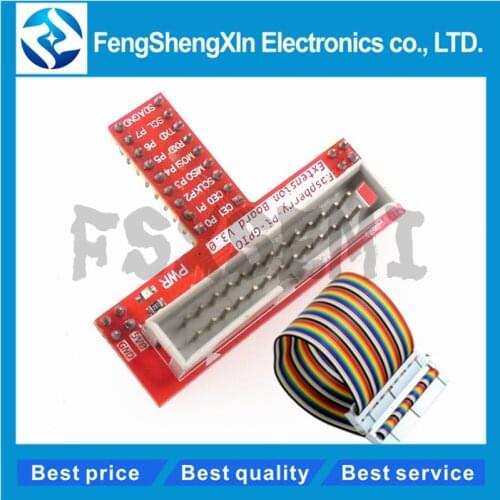 1set A145 Raspberry pie Raspberry Pi 3B+/4B Accessories T type GPIO expansion board + Raspberry pi 40P cable