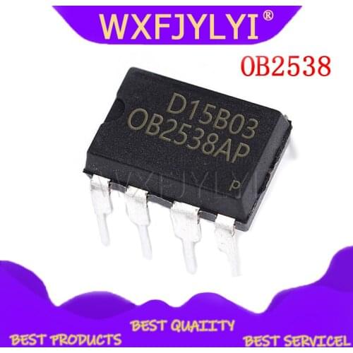 10pcs/lot OB2538 OB2538AP DIP-8 Charge Management IC