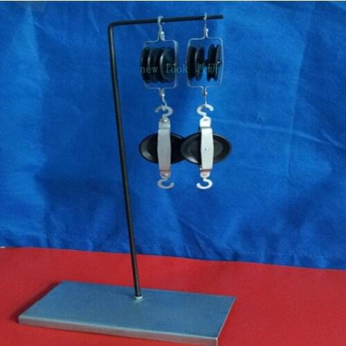 Pulley block and bracket metal material 16 * 8 * 36CM physical mechanics experimental teaching equipment