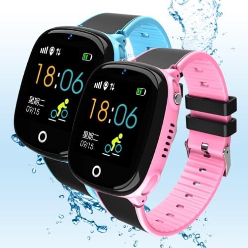 HW11 Childs Waterproof Touch Smart Watches GPS locator tracker Camera SOS phone Call Anti-lost COOL baby clock gift