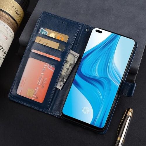 Wallet Case For OPPO F17 Flip Leather Cover For OPPO F17 Pro Phone Case Funda Capa Coque
