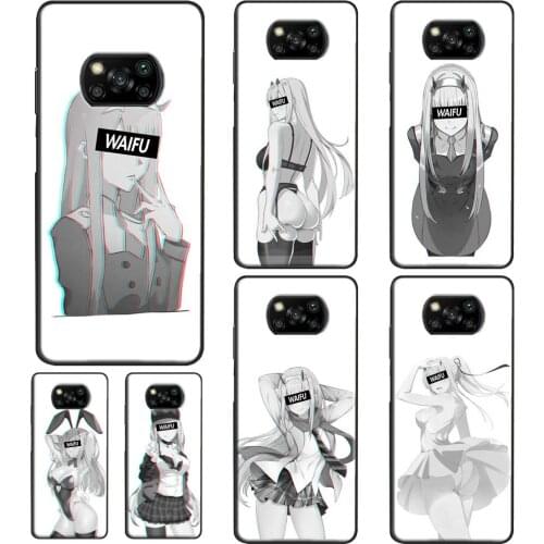 Darling in the FranXX Zero Two Waifu For POCO F3 F1 F2 M3 X3 Pro Phone Case For Xiaomi Mi 11 Lite Ultra 10T Pro Mi Note 10 Lite