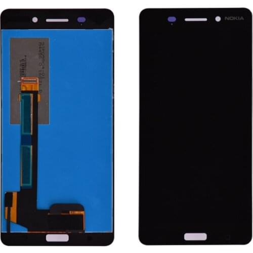 For Nokia N6 6 LCD Display With Touch Screen Digitizer Sensor Panel Pantalla Assembly Replacement Parts For Nokia 6 LCD Display