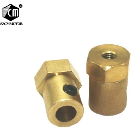 Flexible Coupling Coupler For 3mm 4mm 6mm 8mm shaft motor smart car wheel