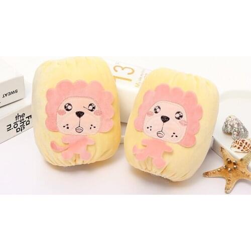 Korean version of cute three-dimensional cartoon men and women baby sleeves autumn and winter warm antifouling fleece