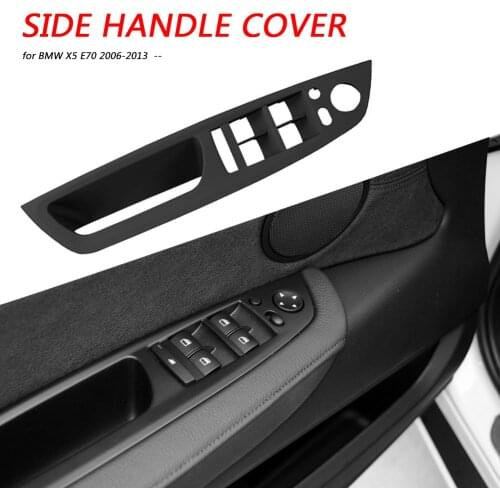Front Left Window Switch Cover Outdoor Personal Car Driver Side Door Handle Parts Decoration for BMW X5 E70 X6 E71