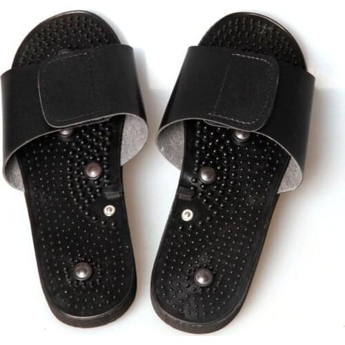 Massager slipper for digital therapy machine/ tens machine Foot massage slippers Foot reflexology massager +Free shipping