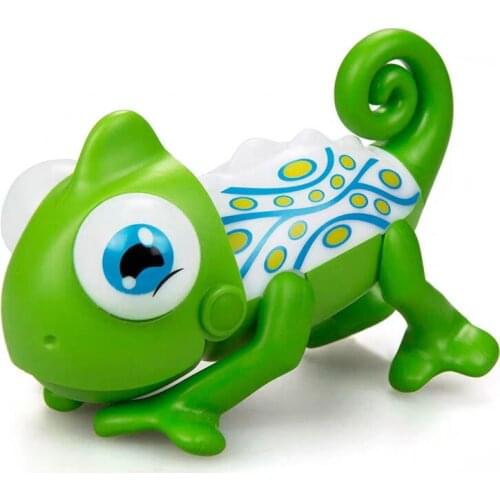 Cute Simulation Frog Chameleon Lizard Robot Can Move Smart Scientific Educational Electronic Pets Intelligent Toys For Kids Gift