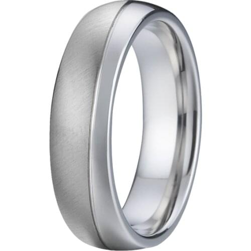 Never fade wedding ring men Lovers' Rings silver color Trendy Jewelry Birthday Gift free shipping bague homme jewellery