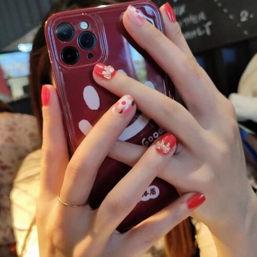 24pcs Flower Printed Nails Patch with Bow Glue Type Short Paragraph Fashion Removable Manicure False Nails Patch DL