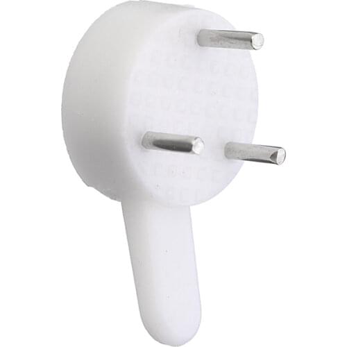 Fixmee 1000pcs/lot Frame Hanger Small Large Nail Hook Plastic Invisible Wall Mount Picture