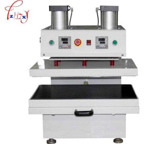 Pneumatic stamping machine 50*70cm upper and lower board double - side heating and ironing drill machine 110/220V 3500W 1PC