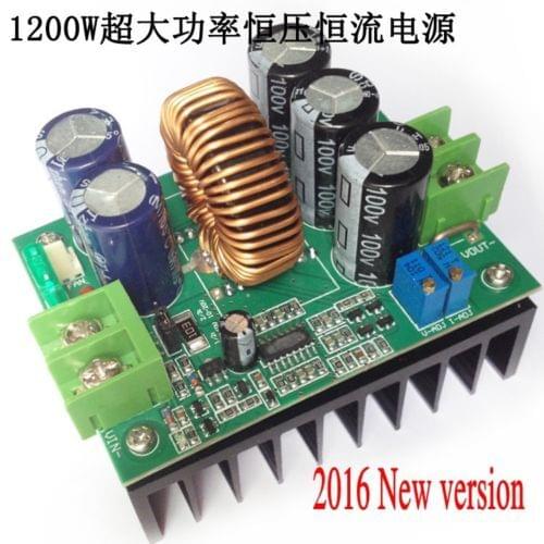 1200W 20A CC/CV Boost Converter DC 8V-60V to 12V-80V Step-up Power supply Module