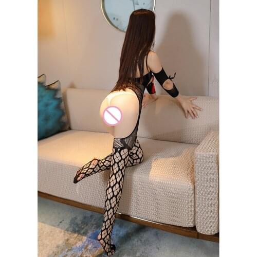 Sexy Lingerie Hot Erotic Bodystocking Plus size Bodysuits Lenceria Erotica Mujer Sexi Babydolls Underwear Nurse Teddy