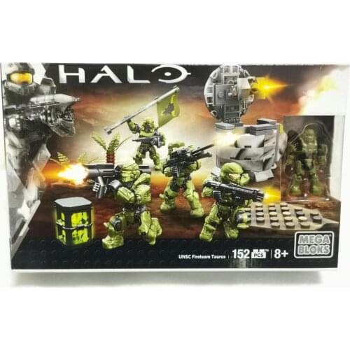 Mega Bloks Construx Halo Building Blocks CNG63 UNSC Fireteam Taurus sp1235