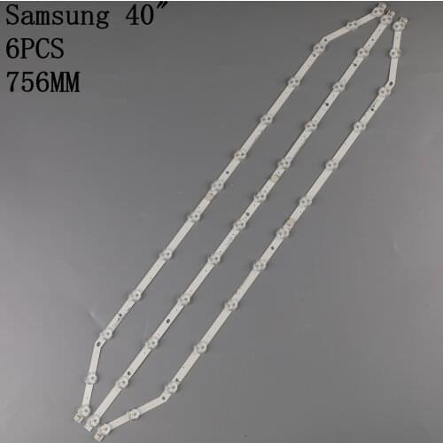 LED Backlight Strip Lamp For Samsung UN40FH5303F UN40FH5303G UN40FH5303H UN40FH5303K UN40H5003AF Bars Kit Television LED Bands