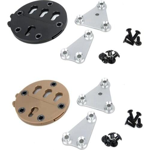 Tactical Airsoft TMC2699 style Wheel Belt Platform Quick Detach Adapter Mount BK/CB
