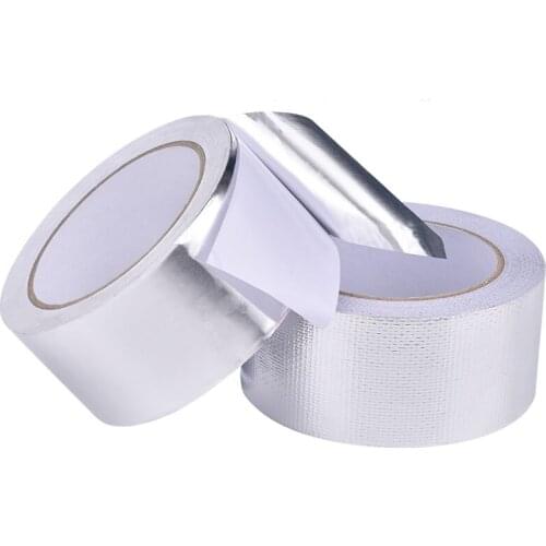 Thermal Resist Duct Repairs High Temperature Resistant Foil Adhesive Tape Useful Aluminium Foil Adhesive Sealing Tape