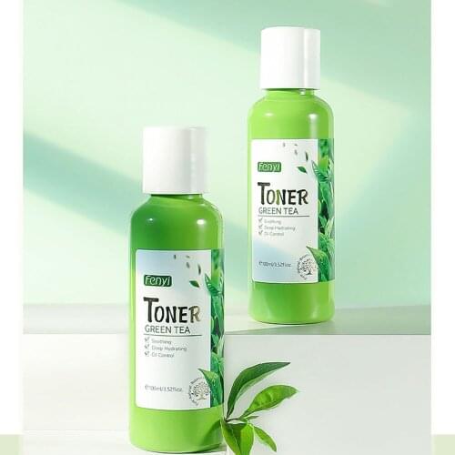 Green Tea Toner Soothing Deep Hydrating Oil Control Improve Enlarged Pores Whitening Brightening Face Beauty Skin Care Products