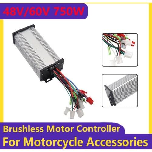 48V 60V 750W Tricycle Electric Scooter Modified Accessories Three-wheeled Intelligent Brushless Motor Controller