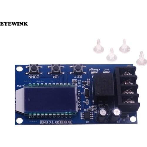 10A 6-60V Battery Charger Control Module Overcharge Protection Control Switch Integrated Circuits XY-L10A