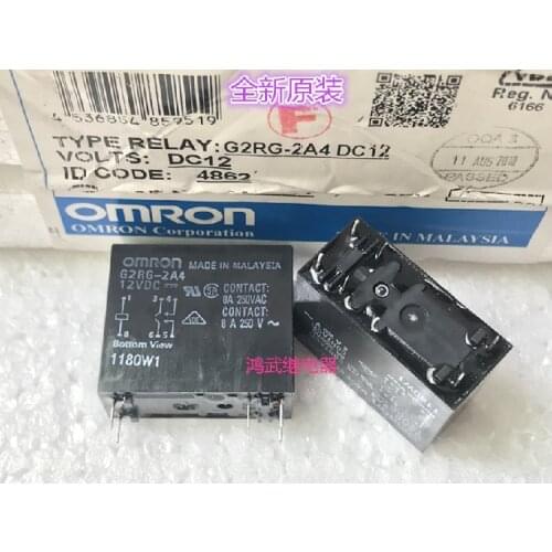 100% New&original G2RG-2A4-12VDC