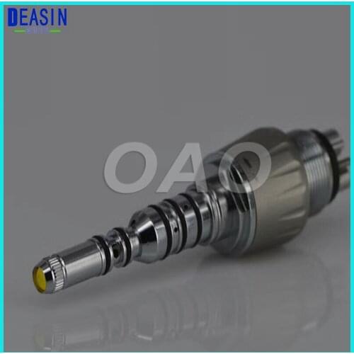 6 holes Led quick coupling for Kavo type fiber optic handpiece multiflex 360 degree swivel