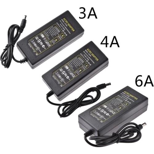 12V Power Adapter DC12V Universal Adapter 3A 4A 6A AC 110V 220V To DC 12 V Power Supply For LED Strip Light