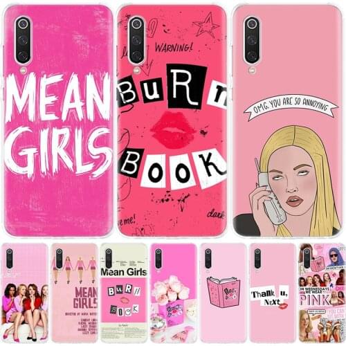Mean Girls Burn Book Phone Case for Xiaomi Note 10 Mi 11 9 8 CC9 5X 6X A1 A2 A3 9T 10T Lite Pro Poco F1 X3 NFC F3 Cover Coque