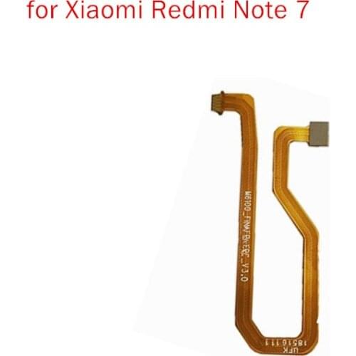 For Xiaomi Redmi Note 7 Fingerprint Sensor Scanner Connector Flex Cable for Xiaomi Redmi Note 7 Repair Spare Parts Test QC