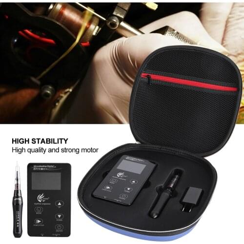 Electric Microblading Pen With Panel Controller Professional Wireless Electric Skin Care Kit Tools Eyebrow Lip Tattoo Machine US