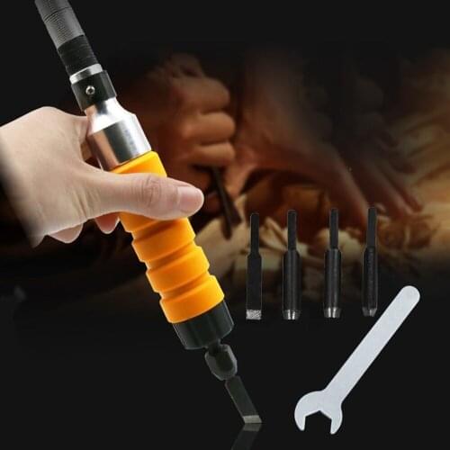 Electric woodworking carving tool wood carving chisel slotting carving chisel carving pen