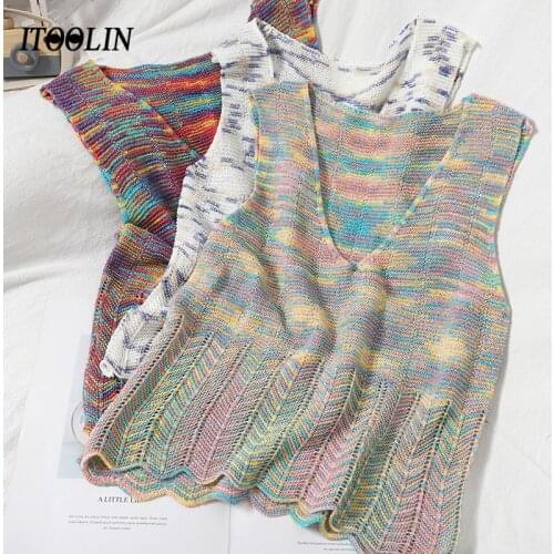 Женские хлопковые майки ITOOLIN China At AliExpress