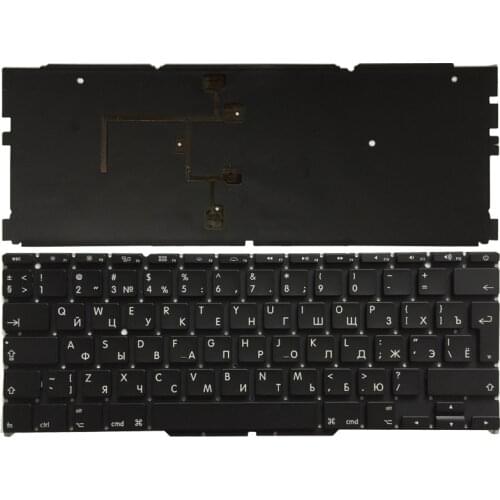 New 11" Russian Keyboard For Macbook Air A1370 A1465 MC968 MC969 MD223 MD224 RU laptop keyboard With backlight