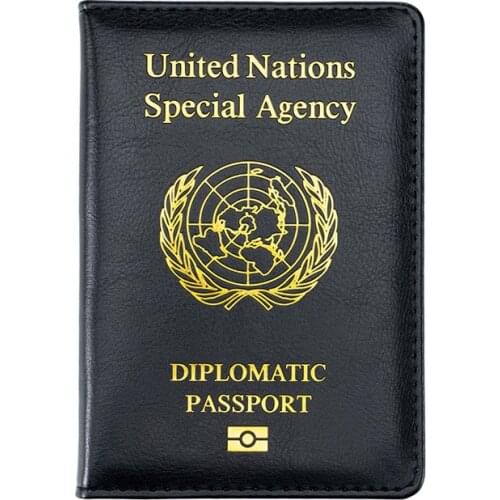 Diplomatic Passport Cover Travel Wallet Pu Leather Covers for Passports High Quality Women Passport Holder New