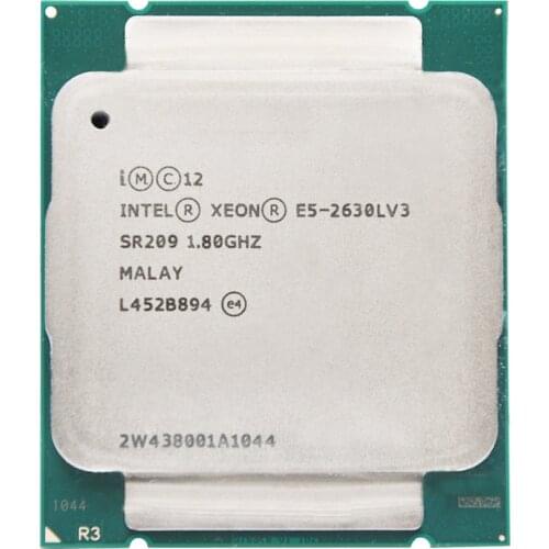 Intel Xeon E5-2630LV3 E5 2630LV3 E5 2630L V3 CPU 8-cores 1.80GHZ 20MB 22nm LGA2011-3 processor