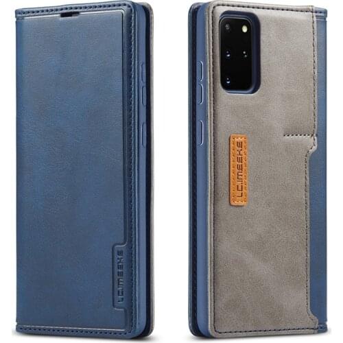 Luxury Magnetic Wallet Case for Samsung S20 S20 Ultra Flip PU Leather Case For Samsung S10 S10E S9 S8 Plus Card Holder Case