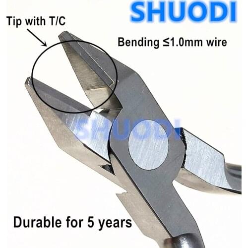Dental Laboratory Forming Plier Dental New Adam Wire Bending Forcep with T/C Lab Instrument For Max. 1mm Wire
