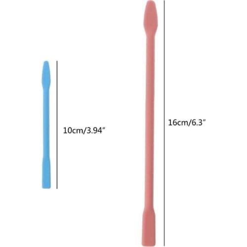 6Pcs Silicone Stir Stick Mixing Resin Stirring Rods Liquid Paint Epoxy DIY Craft