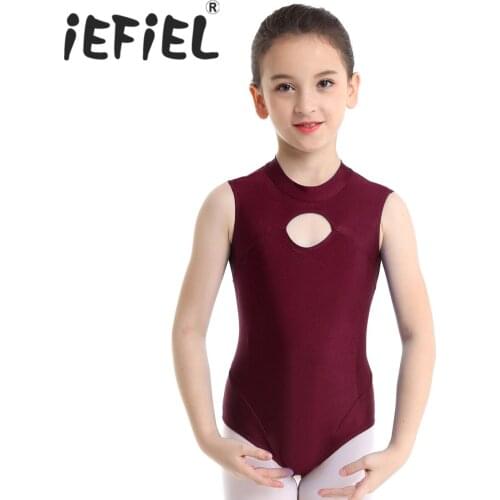 Kids Girls Children Ballet Dress Gymnastics Dance Performance Clothes for Dancing Girls Ballet Dance Gymnastics Leotard Jumpsuit