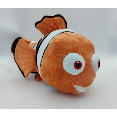 Free Shipping 45cm Original Finding Nemo Stuffed Animal Plush Soft Toy Giant Nemo Fish Doll for Children Brinquedos