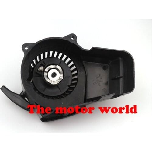 Black Plastic 2 Stroke Dirt ATV Pull Starter Recoil For 47cc 49cc Engine Minimoto Pocket Bike Mini Moto