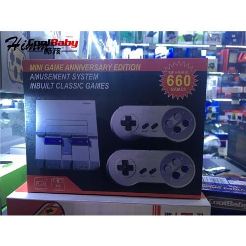 DHL 5pcs/lot AV output 660/400 game Retro Classic Handheld Game Player Video Console Mini Family TV Video game with Dual Gamepad