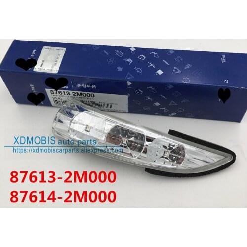 Sonata Hybrid Outside Mirror Turn Signal Lamp Rear view mirror shows wide lamp Genuine for Hyunda GENESIS COUPE 87613 876142M000