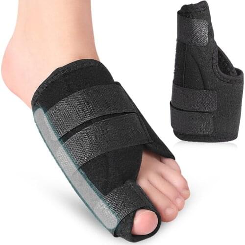 Cotton Big Toe Eversion Bulge Irregularity Corrector Big Toe Bone Foot Valgus Orthosis with Rubber Plate Deformed Toes Sole Feet