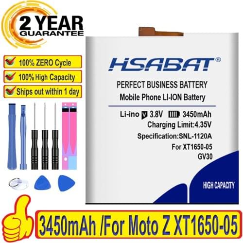 HSABAT Motorola Moto Z Batteries
