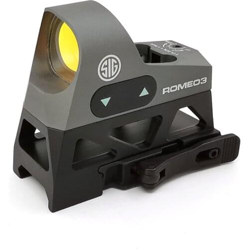 Mini red dot laser ROMEO3 sight hunting scope rifles cope Reflex Optics Tactical QD Mount for with 20mm Rail